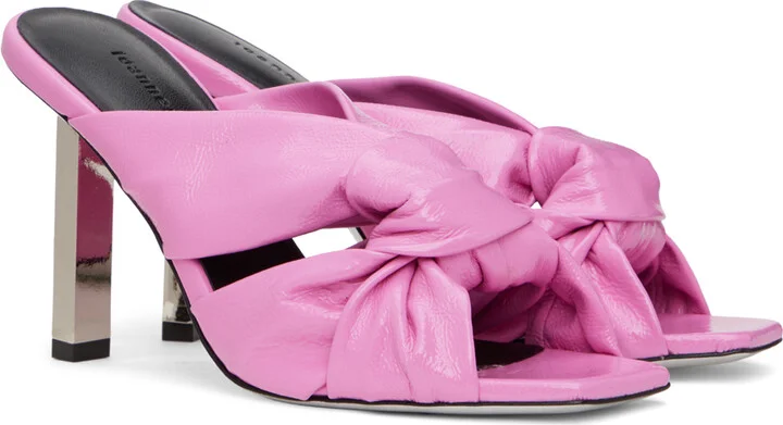 ioannes Pink Rococo Sandals - Image 4
