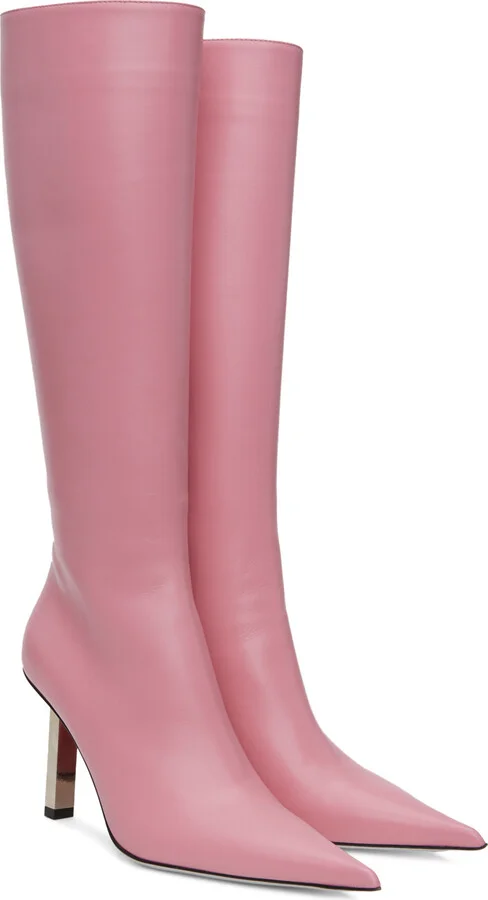 ioannes Pink Tresor Pointed Boots - Image 4