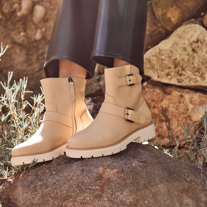 Ionie Moto Natural Leather Boot - Image 2