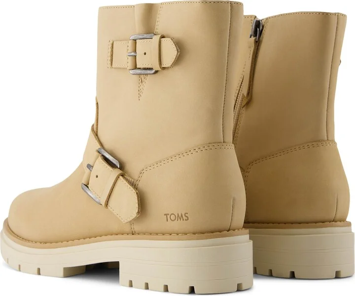 Ionie Moto Natural Leather Boot - Image 4