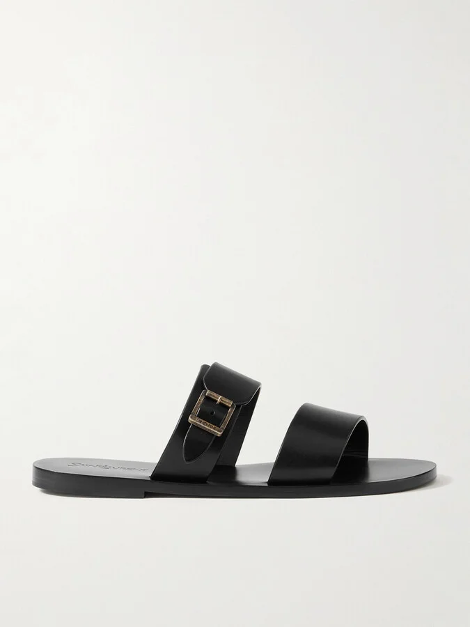 Ios Buckled Leather Sandals