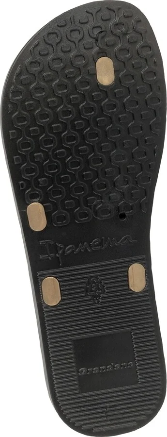 Ipanema Bossa Soft Fem Slip-On Flip-Flop Sandals - Black/gold - Image 5