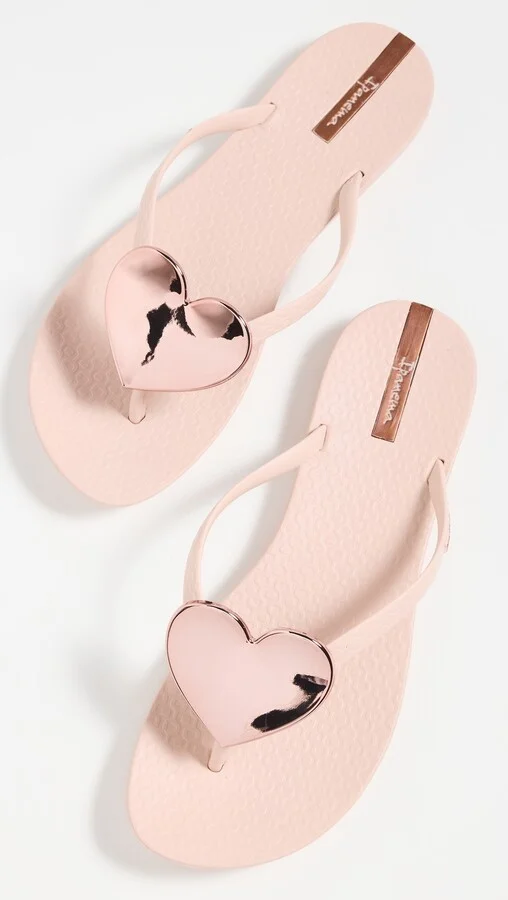 Ipanema Wave Heart Flip Flops - Image 4