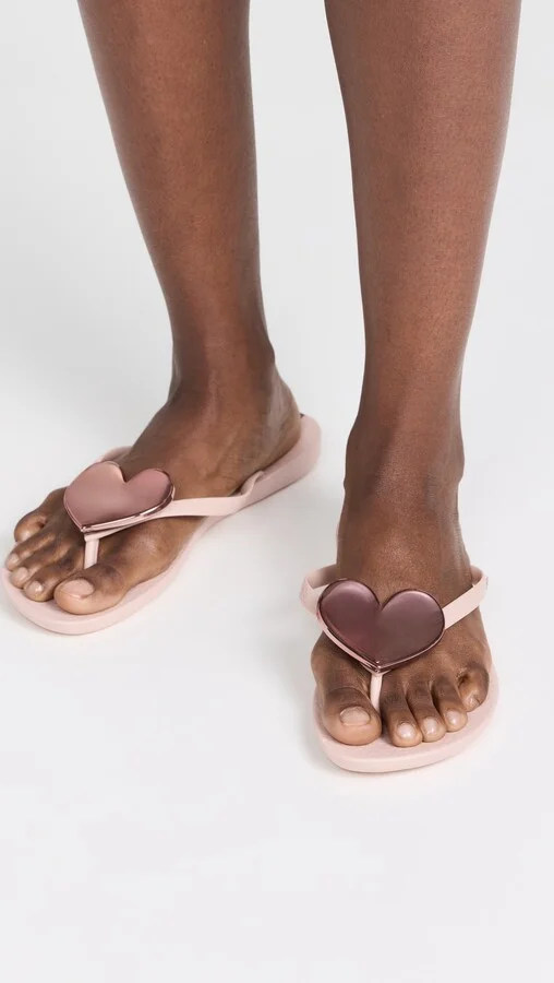 Ipanema Wave Heart Flip Flops - Image 5