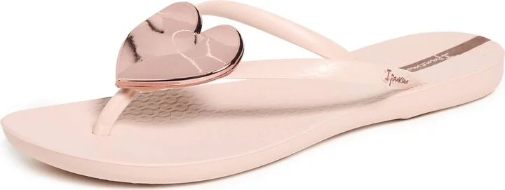 Ipanema Wave Heart Flip Flops