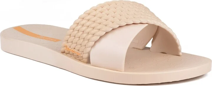Ipanema Women's Street Ii Water-resistant Slide Sandals - Beige, Beige