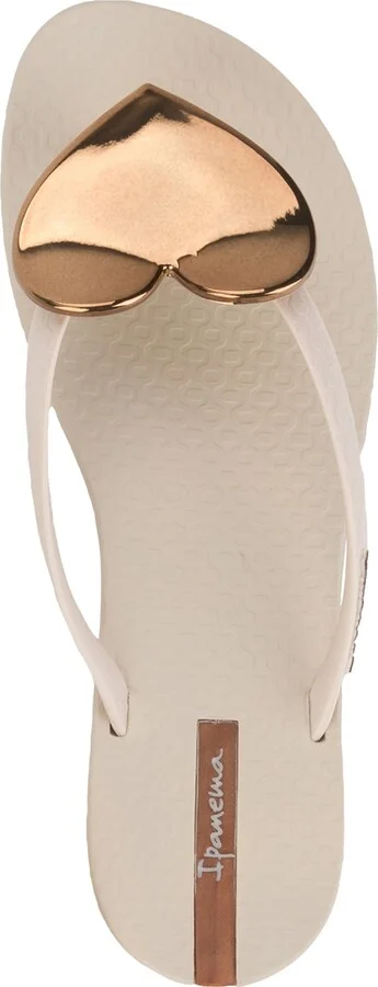 Ipanema Women's Wave Heart Sparkle Flip-flop Sandals - Black, Silver - Image 9