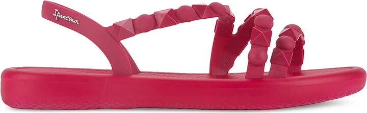 Ipanema x Shakira Women's Meu Sol Flatform Strappy Sandals - Dark Pink/green - Image 2
