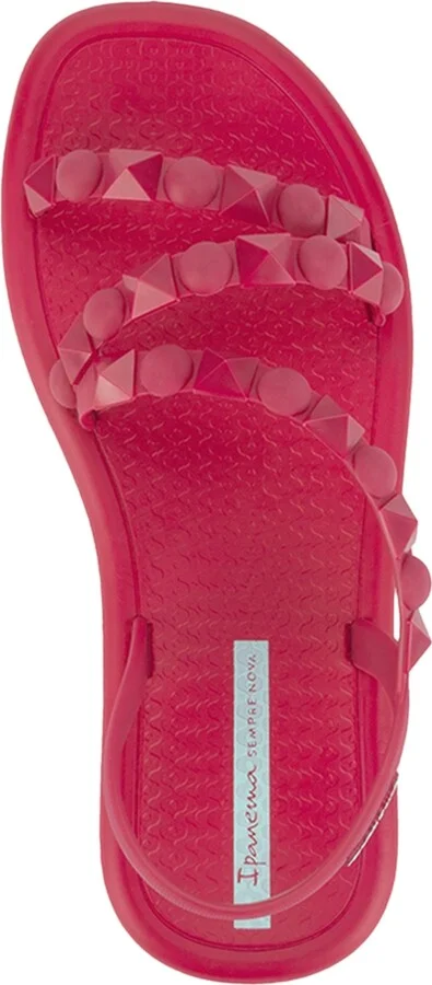 Ipanema x Shakira Women's Meu Sol Flatform Strappy Sandals - Dark Pink/green - Image 4