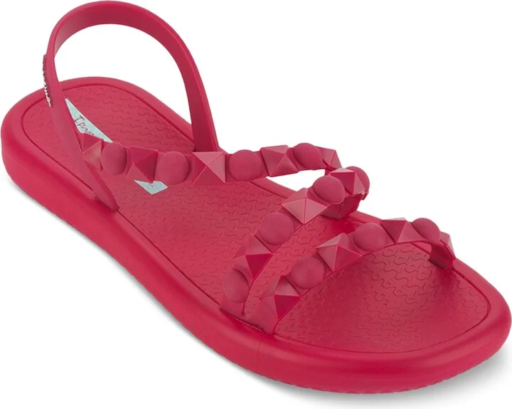 Ipanema x Shakira Women's Meu Sol Flatform Strappy Sandals - Dark Pink/green