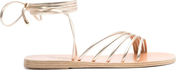 Ipoliti ankle-tie sandals