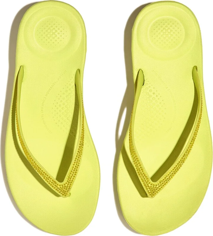 iQushion™ Splash Crystal Flip Flop - Image 3
