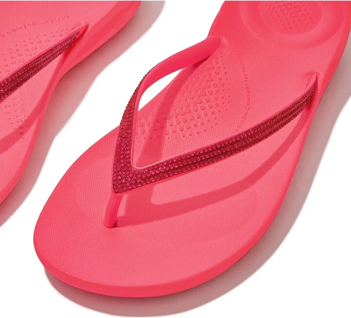 iQushion™ Splash Crystal Flip Flop - Image 11