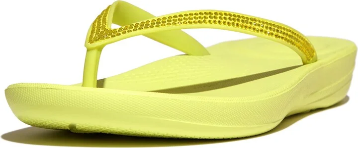 iQushion™ Splash Crystal Flip Flop