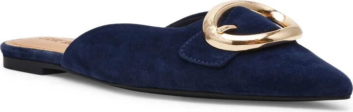 Navy Suede