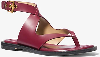 Irene Leather Wrap Sandal