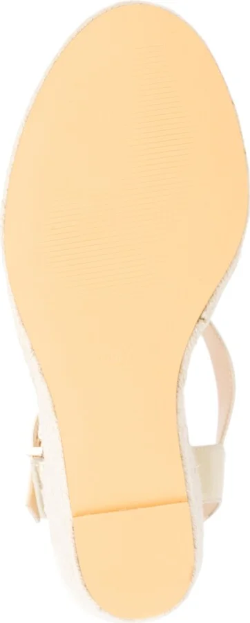 Irene Metallic Espadrille Wedge Sandal - Wide Width - Image 6