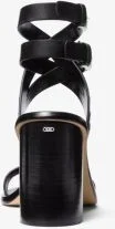 Irene Studded Leather Block Heel Sandal - Image 3