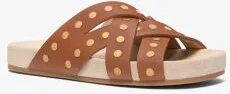 Irene Studded Leather Sandal - Image 2