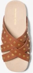 Irene Studded Leather Sandal - Image 3