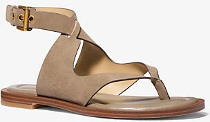 Irene Suede Wrap Sandal