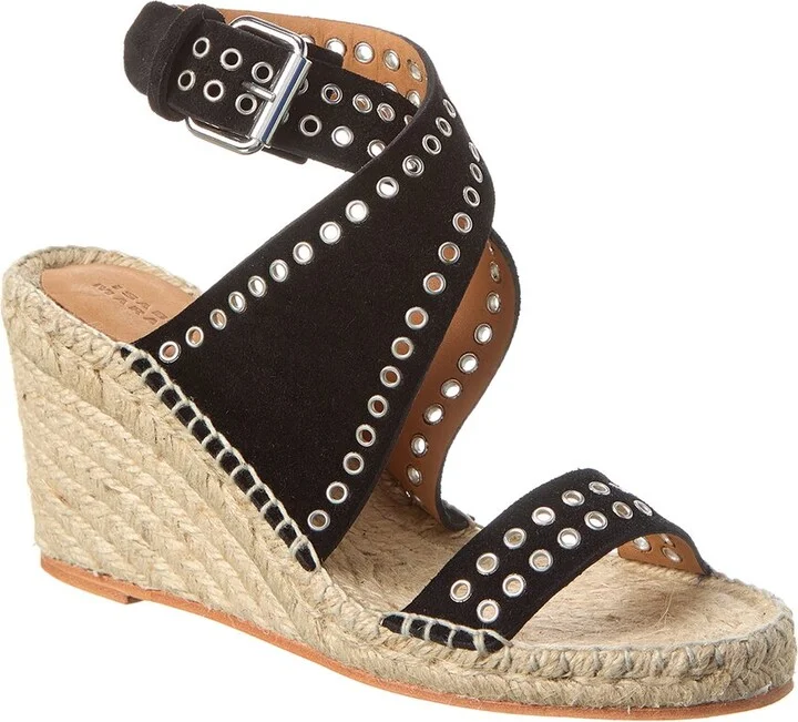 Iriane Canvas Wedge Sandal