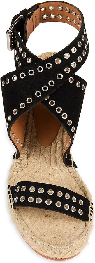 Iriane Suede Espadrille Wedge Sandals - Image 5