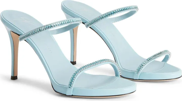 Iride Crystal 90mm sandals - Image 2