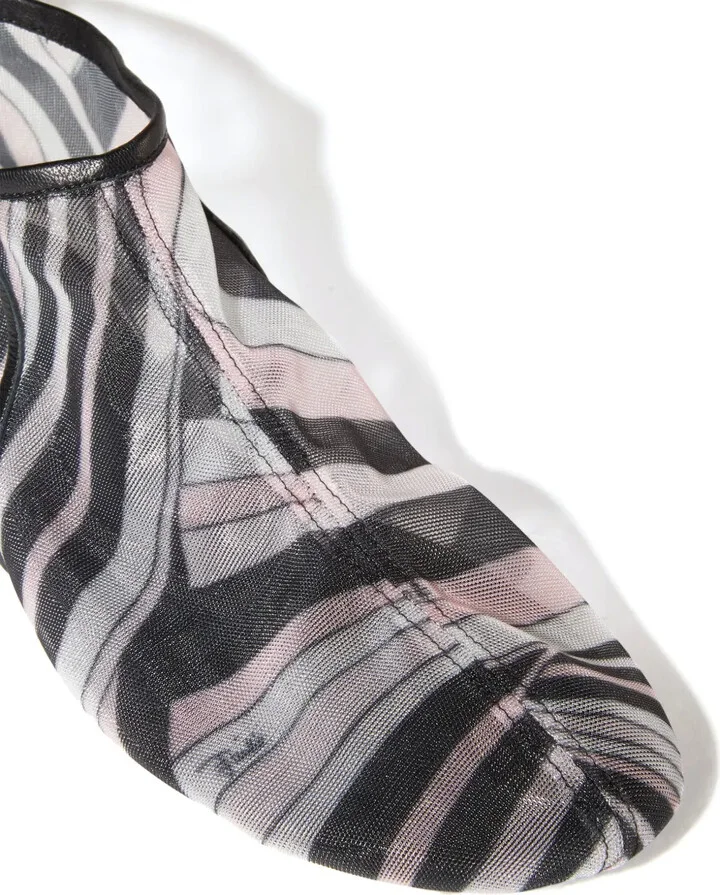 Iride-Print Ankle Boots - Image 4