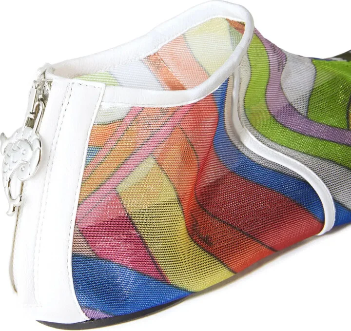 Iride-Print Ankle Boots - Image 2