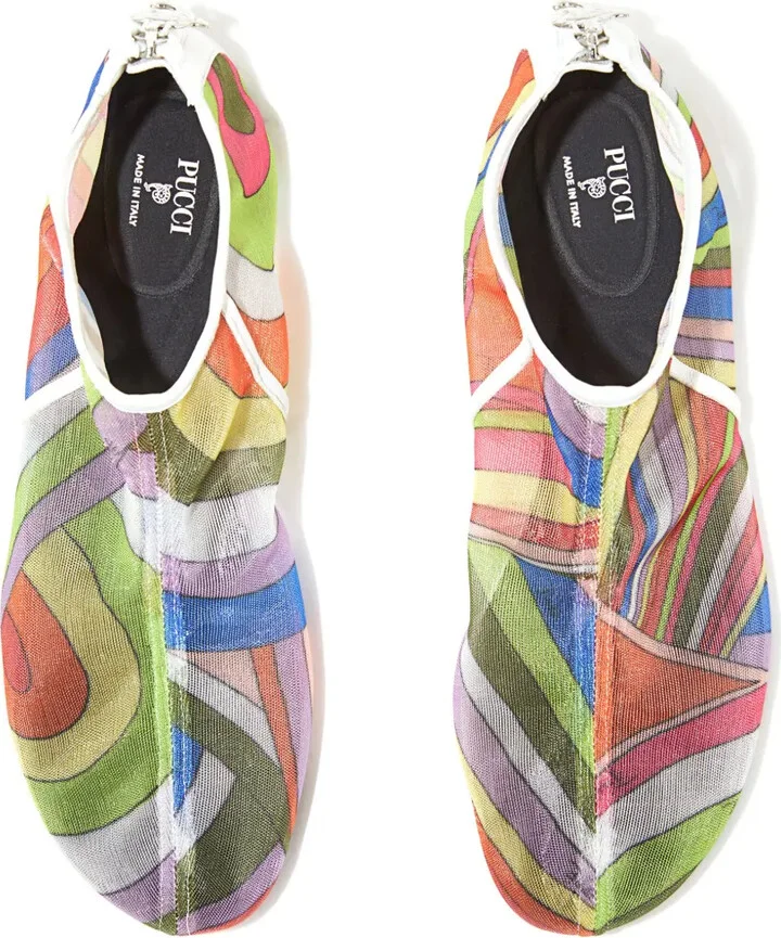 Iride-Print Ankle Boots - Image 3