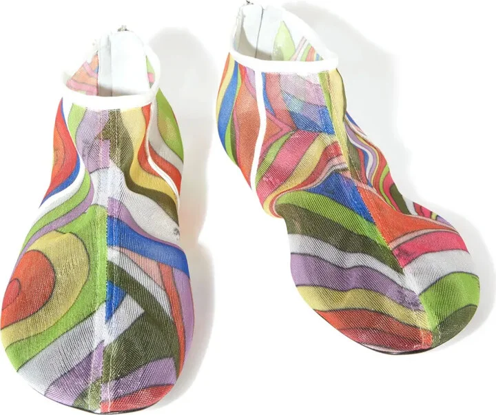 Iride-Print Ankle Boots - Image 5
