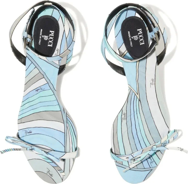 Iride-print sandals - Image 4
