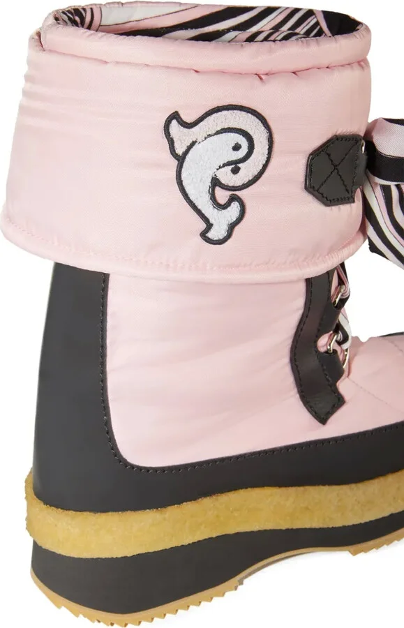 Iride-print snow boots - Image 3