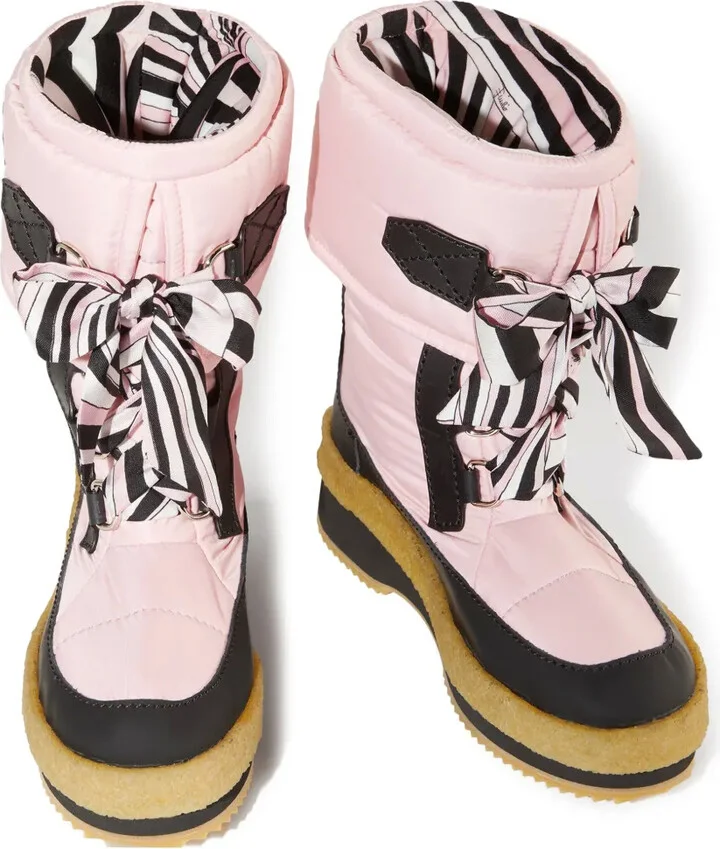 Iride-print snow boots - Image 4