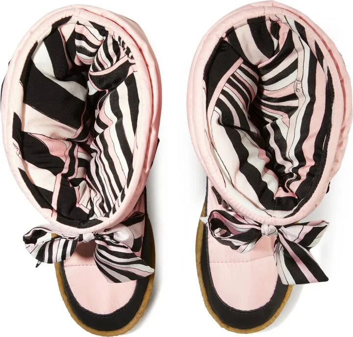 Iride-print snow boots - Image 5