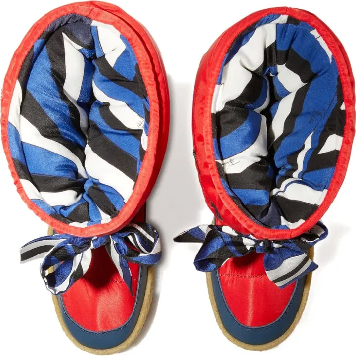 Iride ribbon-bow snow boots - Image 3