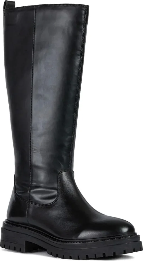 Iridea zip-detail leather boots