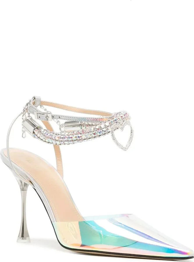 Iridescent Crystal-Strap Pumps - Image 2