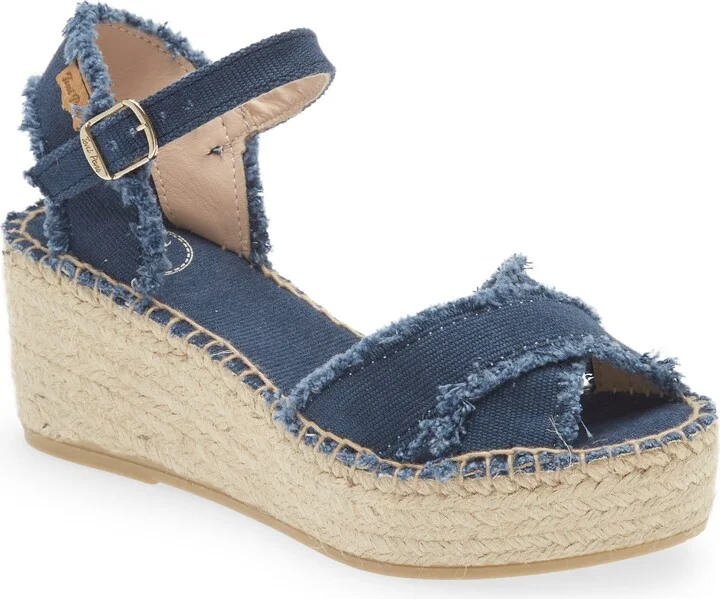 Irina Ankle Strap Wedge Sandal