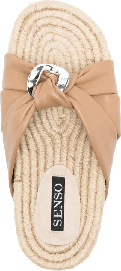 Irina buckle-detail flat espadrilles - Image 4