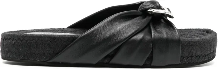 Irina buckle-detail flat sandals