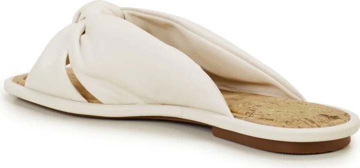Irini Knotted Flat Sandal - Image 4