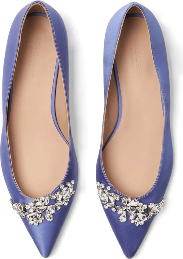 Iris crystal-embellished ballerina shoes - Image 3