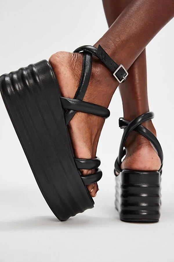 Iris Flatform Sandals - Image 4