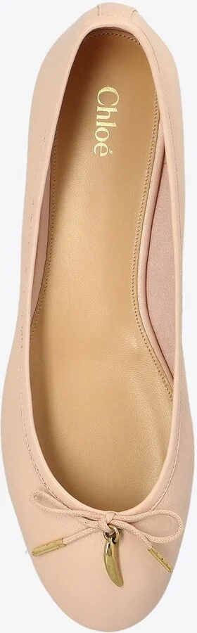 Iris Leather Ballet Flats - Image 3
