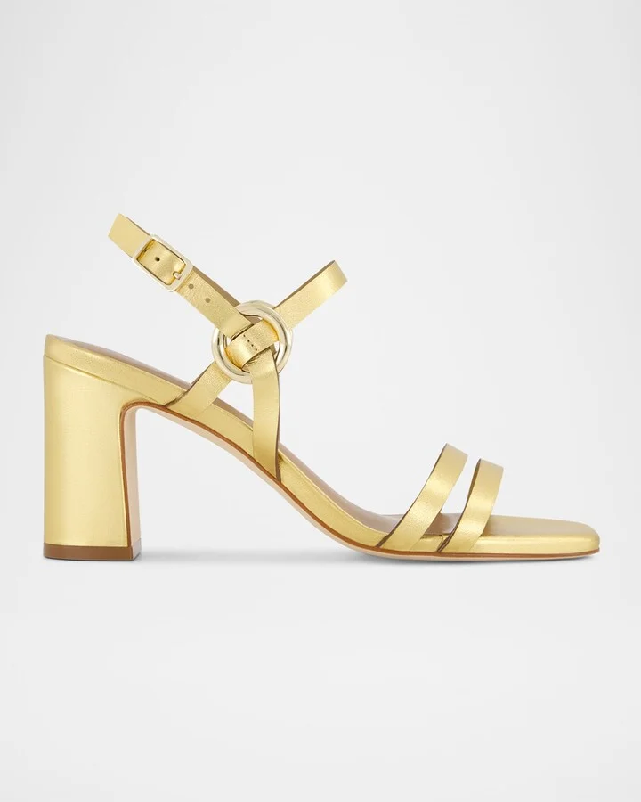 Gold Metallic Antique Calf