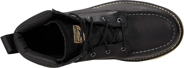 Irish Setter Ashby 6 Aluminum-Toe Leather Work Boot EH Men's Shoes Black : 7 D - Medium - Image 2