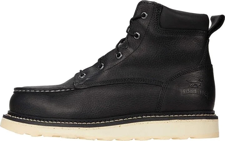 Irish Setter Ashby 6 Aluminum-Toe Leather Work Boot EH Men's Shoes Black : 7 D - Medium - Image 6