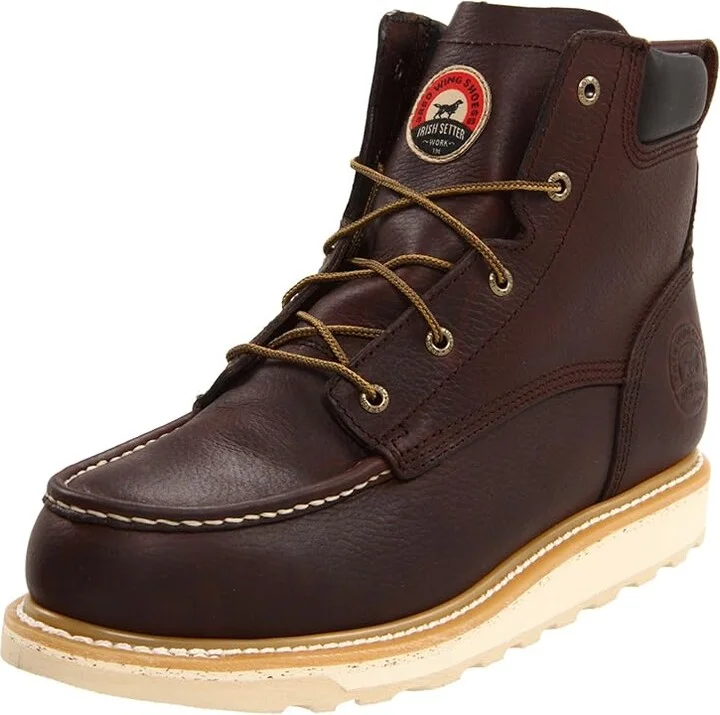 Irish Setter Ashby 6 Aluminum-Toe Leather Work Boot EH Men's Work Boots Brown : 7 D - Medium - Image 2